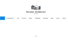 Tablet Screenshot of korvala.com